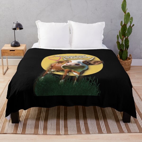 Item preview, Good Morning Beautiful! - Funny Cow designed and sold by ColorfulMystic.