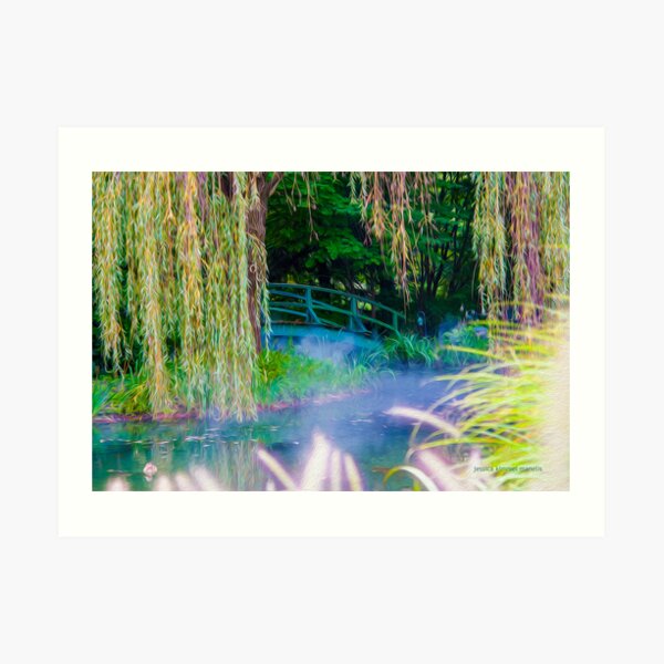 A Little Monet In Jersey Art Print