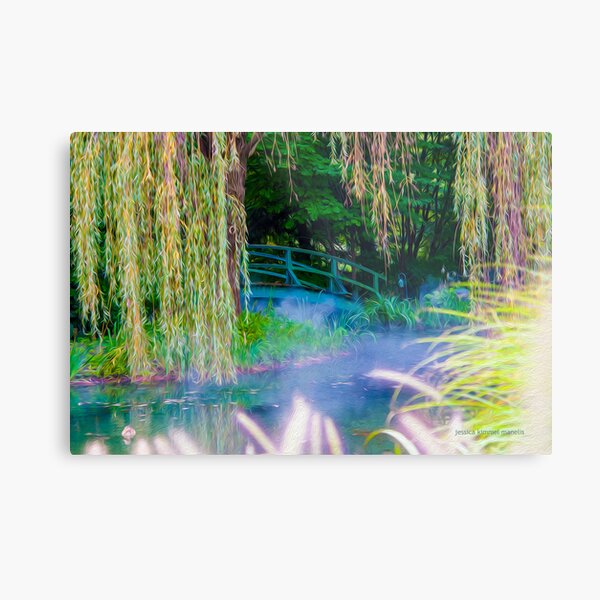A Little Monet In Jersey Metal Print