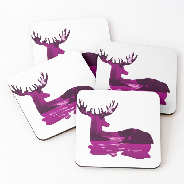 Item preview, Maroon Deer  designed and sold by Krystal  Thomas.