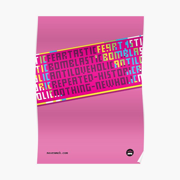 feartastic bomblastic Poster