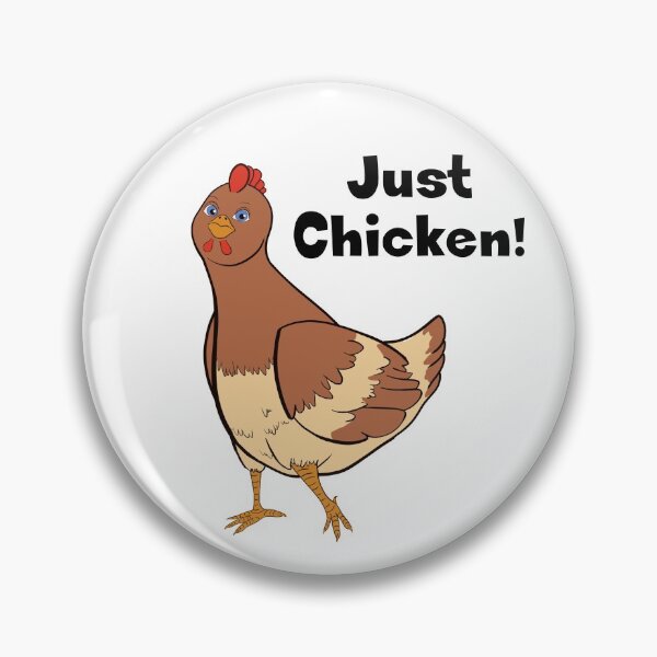 Item preview, Peeping Chicken Funny Cartoon designed and sold by anatovas.