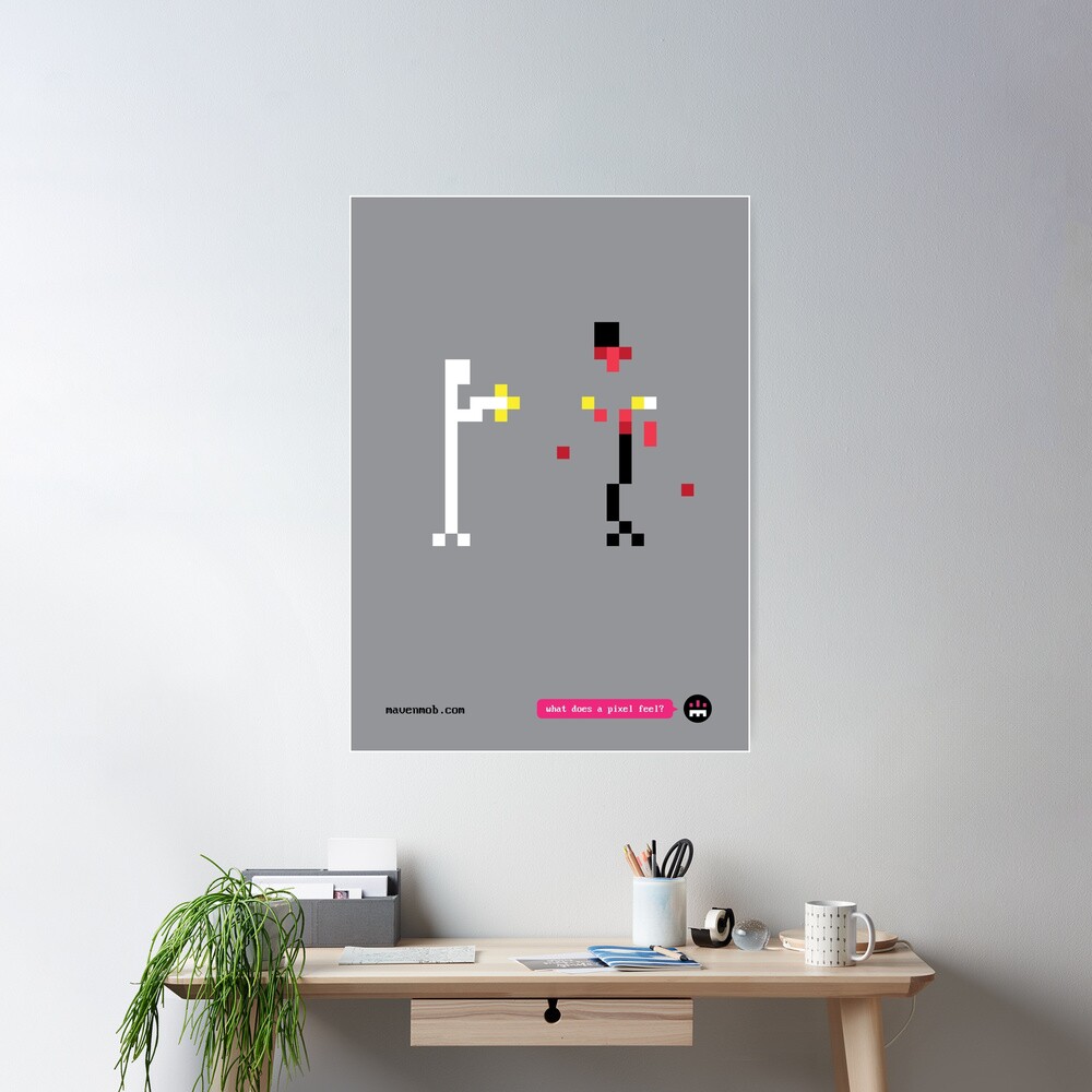 what does a pixel feel? Poster
