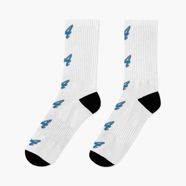 Item preview, L A (C) Powder Blue Gold and Blue on White (alt) designed and sold by gkillerb.