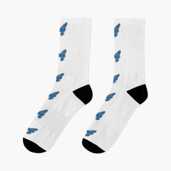 Item preview, L A (C) Powder Blue Blue and Gold on White with Shadow designed and sold by gkillerb.