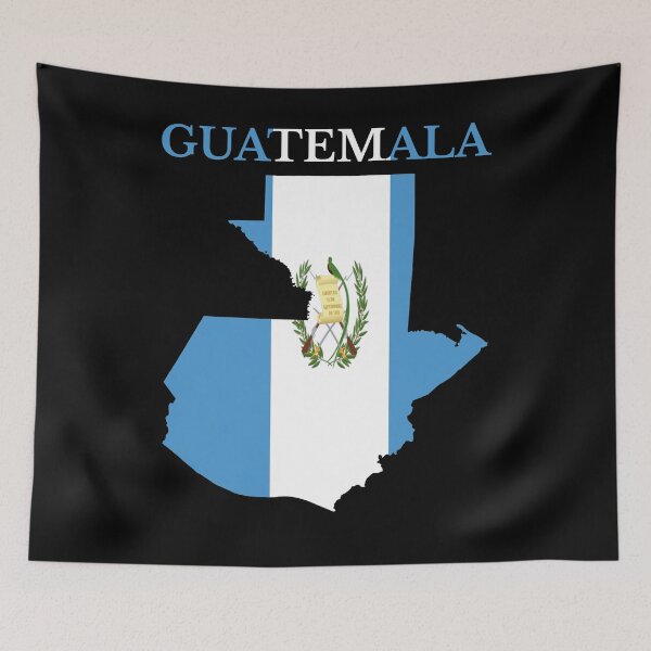 Item preview, Guatemala Map Flag designed and sold by marosharaf.