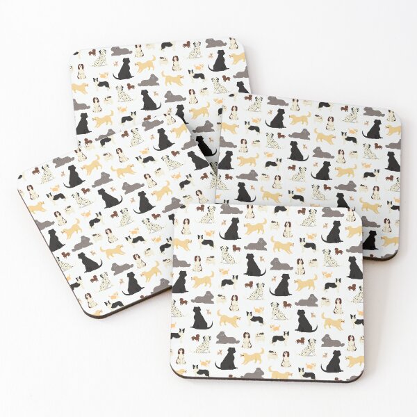 Item preview, Dog Breeds Pattern designed and sold by MollyPollyP.