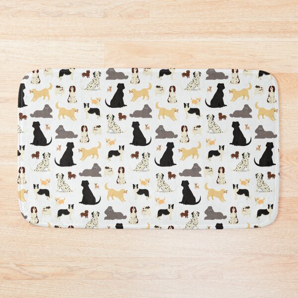 Item preview, Dog Breeds Pattern designed and sold by MollyPollyP.