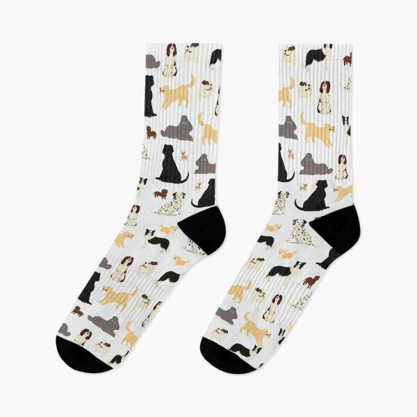 Item preview, Dog Breeds Pattern designed and sold by MollyPollyP.