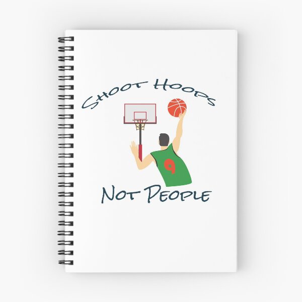 Item preview, Shoot hoops not people funny basketball  designed and sold by osamamohamad.