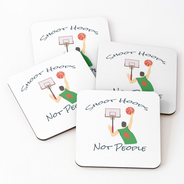 Item preview, Shoot hoops not people funny basketball  designed and sold by osamamohamad.
