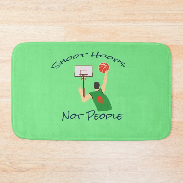Item preview, Shoot hoops not people funny basketball  designed and sold by osamamohamad.