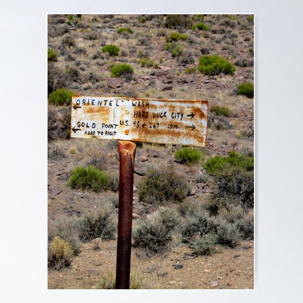Item preview, Road Sign,Nevada Style designed and sold by MARILYN DIAZ.