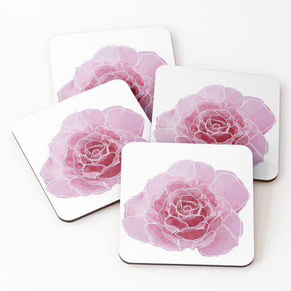 Item preview, Pink Rose: Geometrical & Line Art designed and sold by ale-rose.