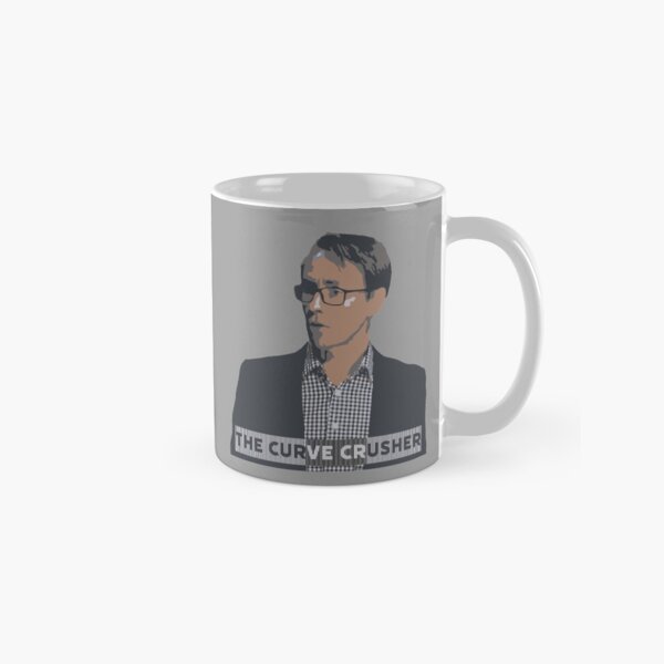 Dr Ashley Bloomfield The Curve Crusher mug design merchandise Classic Mug