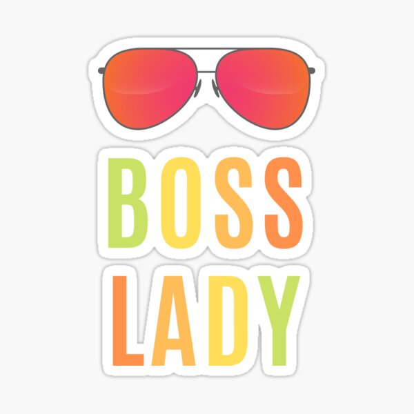 Boss Lady Sticker