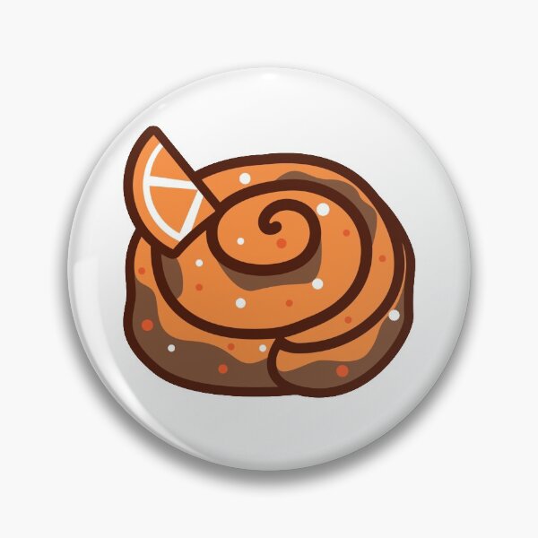 Aperçu de l'œuvre Petit pain à la cannelle orange créée et vendue par Chasinaca.