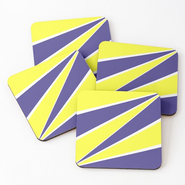 Item preview, Classic Blue and Electric Yellow Z shape Design designed and sold by DavidASmith.