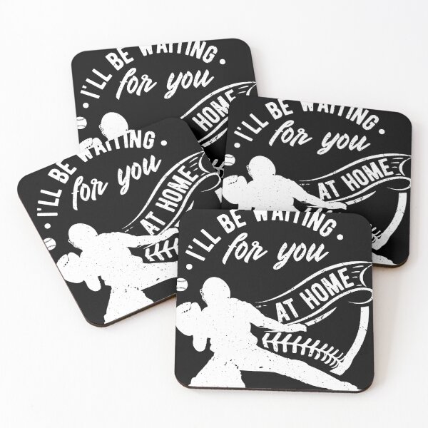 Item preview, Catcher I'll Be Waiting For You | Softball Baseball design designed and sold by Lisbob.