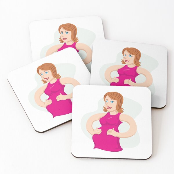 Item preview, Pregnant mother caressing her belly designed and sold by LucianoCosmo.