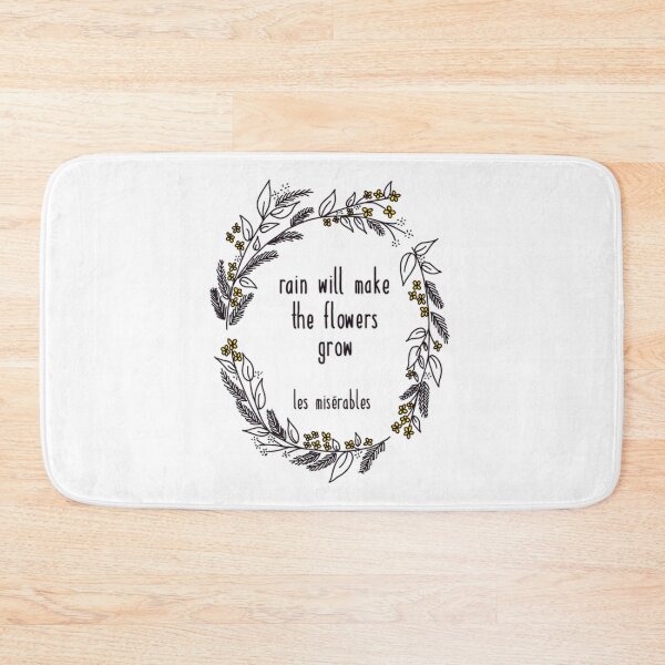 Item preview, Les Miserables Quote Rain designed and sold by dragraceuk.