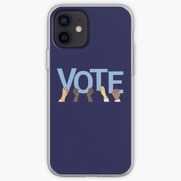 Vote Blue iPhone Soft Case