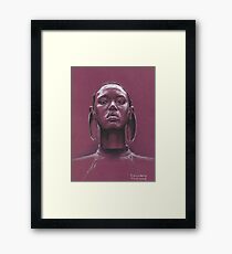 Afrikanerin Gerahmtes Wandbild