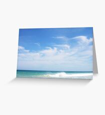 Perfect Wave 12 - 10 10 12 Greeting Card