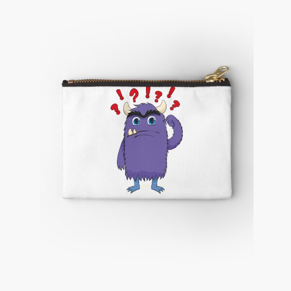 Item preview, Cartoon of a little monster, charismatic purple, confused designed and sold by LucianoCosmo.