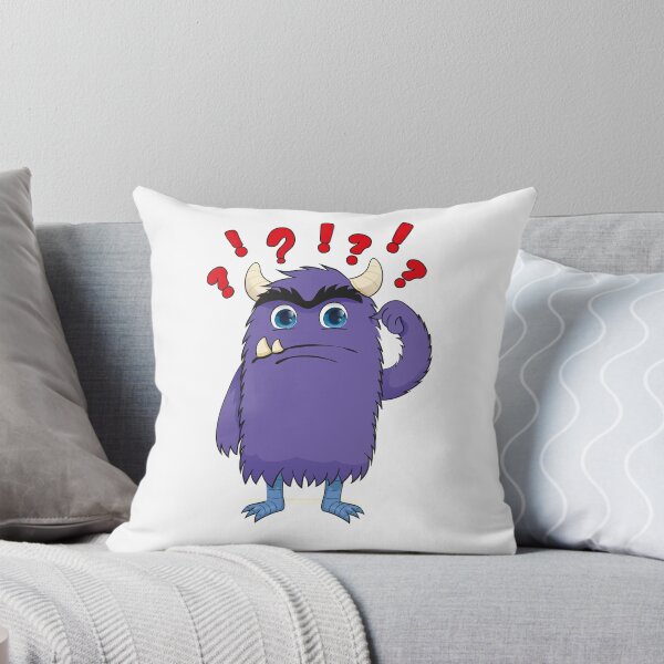 Item preview, Cartoon of a little monster, charismatic purple, confused designed and sold by LucianoCosmo.