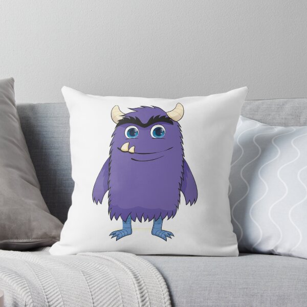 Item preview, Cartoon of a charismatic purple monster smiling designed and sold by LucianoCosmo.