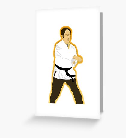 carte de voeux karate
