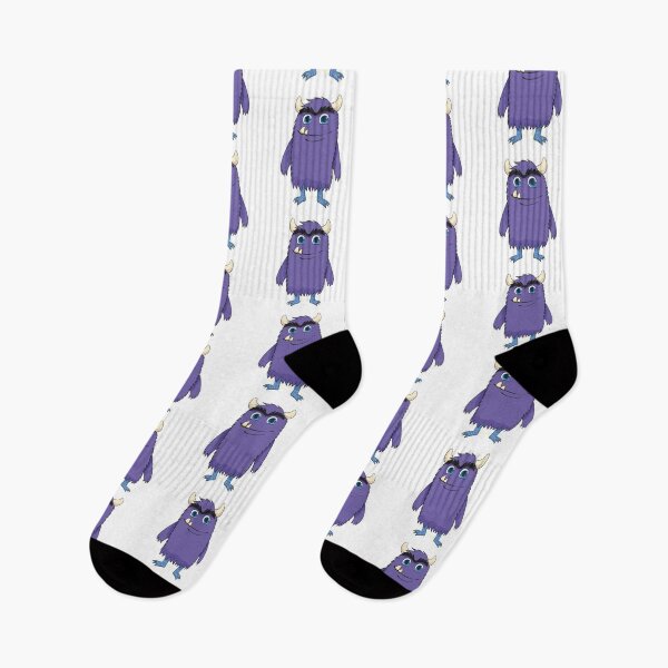 Item preview, Cartoon of a charismatic purple monster smiling designed and sold by LucianoCosmo.