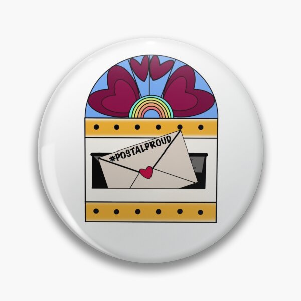 Item preview, Postal Proud designed and sold by DoeAFemaleDeer.