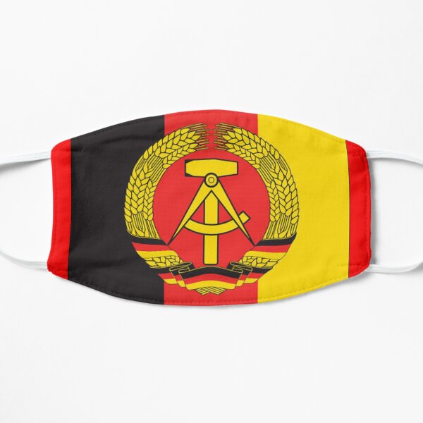 DDR flag / East German flag Flat Mask