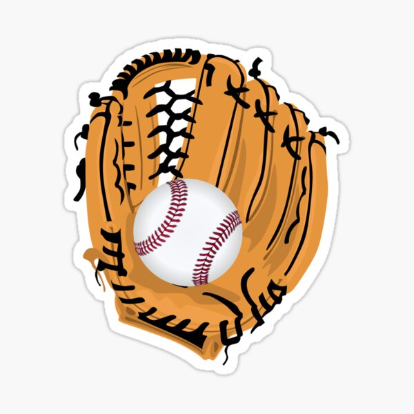 Baseball Glove Stickers