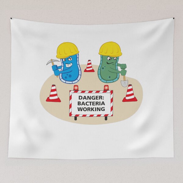 Item preview, Illustration represents a superbug a microorganism, working in action infecting someone designed and sold by LucianoCosmo.