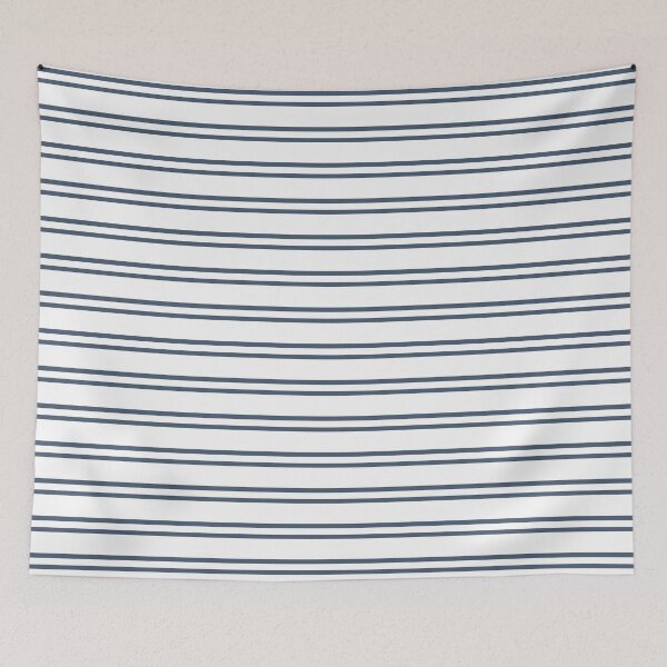 Item preview, Blue lines decor pattern designed and sold by hexdecor.
