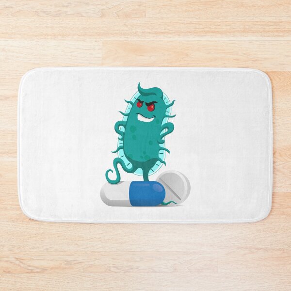 Item preview, Illustration depicts a super bug microorganism, drug resistant or antibiotic designed and sold by LucianoCosmo.