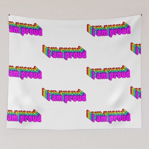 Item preview, Gay Pride Month "I am proud" designed and sold by ashleymanheim.