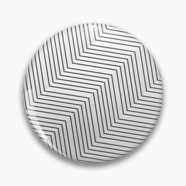 Item preview, Minimal black and white zigzag pattern designed and sold by hexdecor.