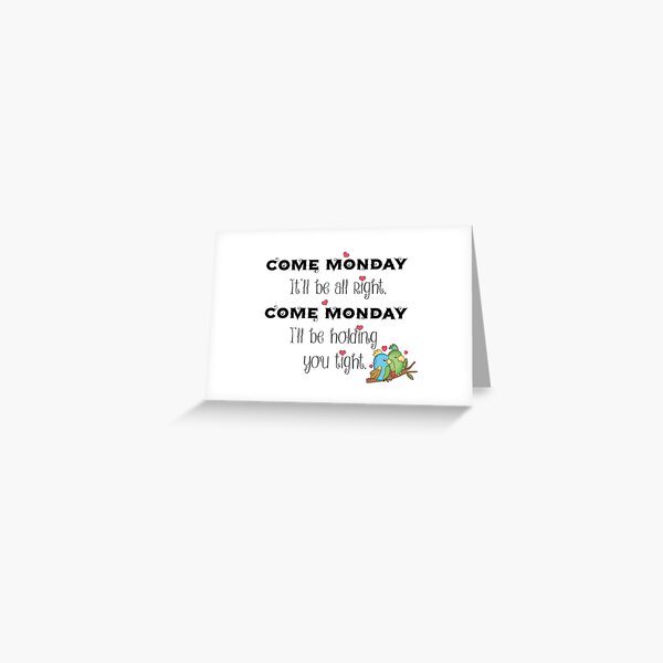 Item preview, Come Monday designed and sold by ParrotHeadSwag.