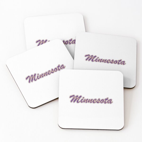 Item preview, Minnesota Purple and Gold on White with Purple Glow designed and sold by gkillerb.