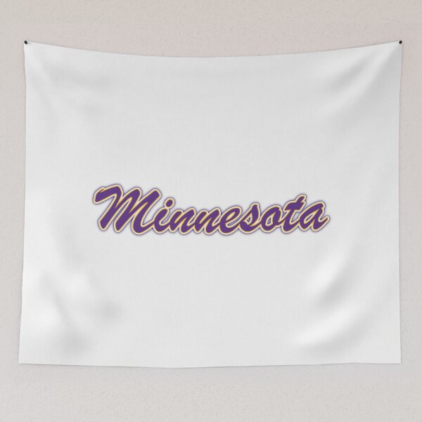 Item preview, Minnesota Purple and Gold on White with Purple Glow designed and sold by gkillerb.