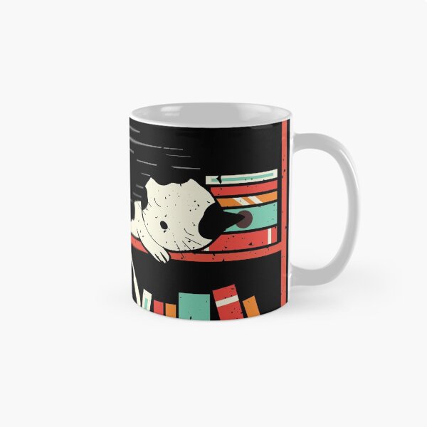 Item preview, Funny Library Cat Lovers Book Fan Gift print 4 Cat Readers designed and sold by Lisbob.