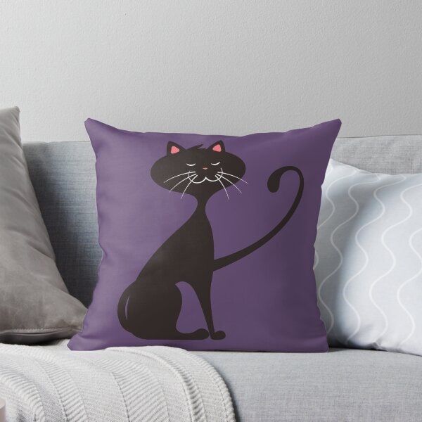 Item preview, Happy Cat (Purple) designed and sold by caj-trixie.
