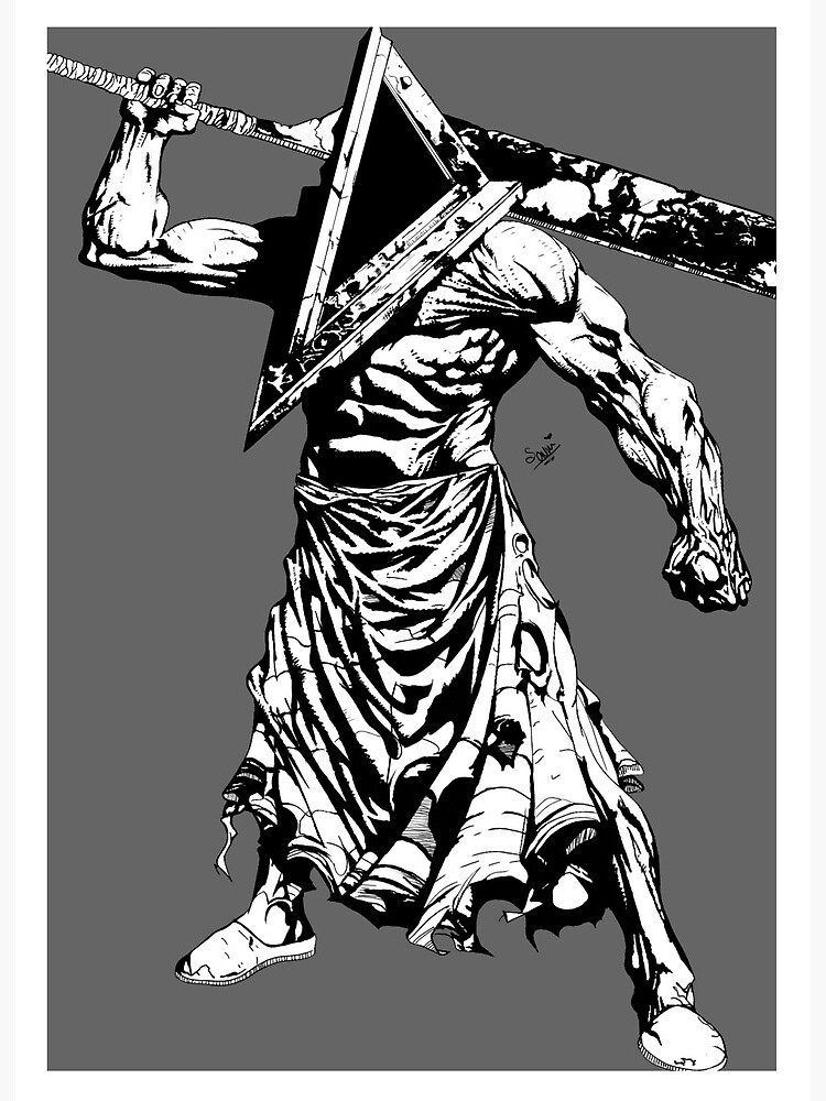 Pyramid Head | Art Board Print