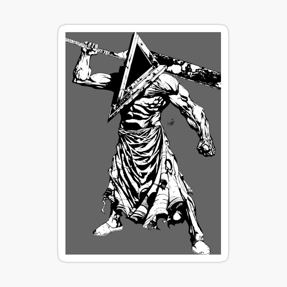 Pyramid Head - Silent Hill Art Board Print for Sale by EnoWesker