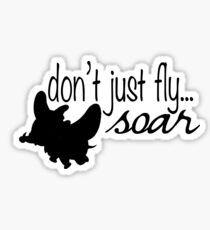 Dumbo - Don't Just Fly... Soar Sticker