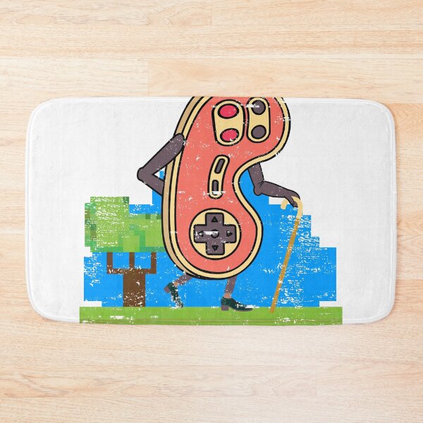 Item preview, Retro Gamer Old Age Gamer Gift Design Idea graphic designed and sold by Lisbob.